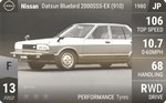 Datsun Bluebird 2000SSS-EX (910)