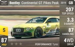 Continental GT Pikes Peak