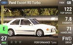 Escort RS Turbo
