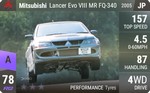 Lancer Evo VIII MR FQ-340