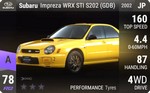 Impreza WRX STI S202 (GDB)