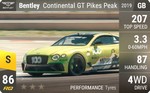 Continental GT Pikes Peak