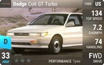 Colt GT Turbo