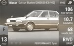 Datsun Bluebird 2000SSS-EX (910)