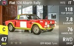 124 Abarth Rally