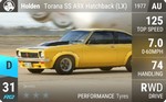 Torana SS A9X Hatchback (LX)