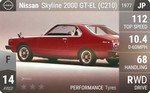 Skyline 2000 GT-EL (C210)