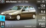 145 1.7 16v