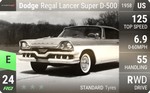 Regal Lancer Super D-500