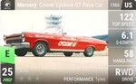 Comet Cyclone GT Pace Car