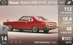 Skyline 2000 GT-EL (C210)