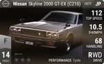 Skyline 2000 GT-EX (C210)