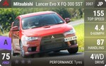 Lancer Evo X FQ-300 SST