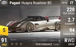 Huayra Roadster BC