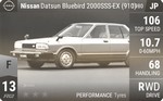 Datsun Bluebird 2000SSS-EX (910)