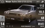 Skyline 2000 GT-EX (C210)