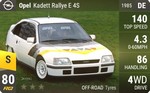 Opel Kadett Rallye E-4S