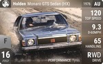 Monaro GTS Sedan (HX)