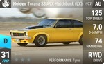 Torana SS A9X Hatchback (LX)