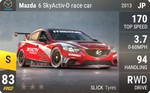 6 SkyActiv-D race car