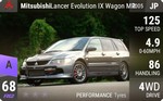Lancer Evolution IX Wagon MR