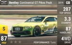 Continental GT Pikes Peak