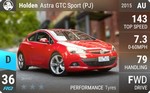 Astra GTC Sport (PJ)