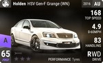 HSV Gen-F Grange (WN)