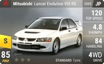Lancer Evolution VIII RS