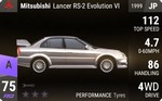 Lancer RS-2 Evolution VI