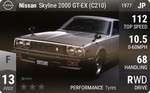 Skyline 2000 GT-EX (C210)