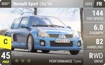 Sport Clio V6