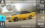 Torana SS A9X Hatchback (LX)
