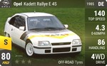 Opel Kadett Rallye E-4S