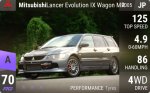 Lancer Evolution IX Wagon MR