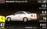 Mirage Asti RS