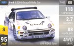 RS200 Group B Rally Car