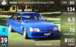 HDT Commodore SS Group A (VK)
