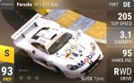 911 GT1 race car
