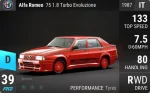 75 1.8 Turbo Evoluzione