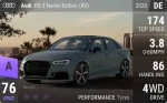 RS 3 Nardo Edition (8V)