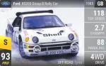 RS200 Group B Rally Car