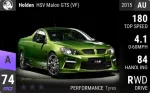 HSV Maloo GTS (VF)