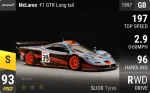 F1 GTR Long tail