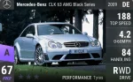 AMG CLK 63 Black Series