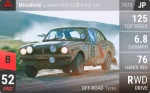 Lancer 1600 GSR Rally Car