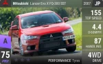 Lancer Evo X FQ-300 SST