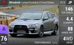 Lancer Evolution X Final Edition