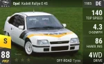 Opel Kadett Rallye E-4S