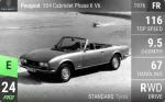 504 Cabriolet Phase II V6